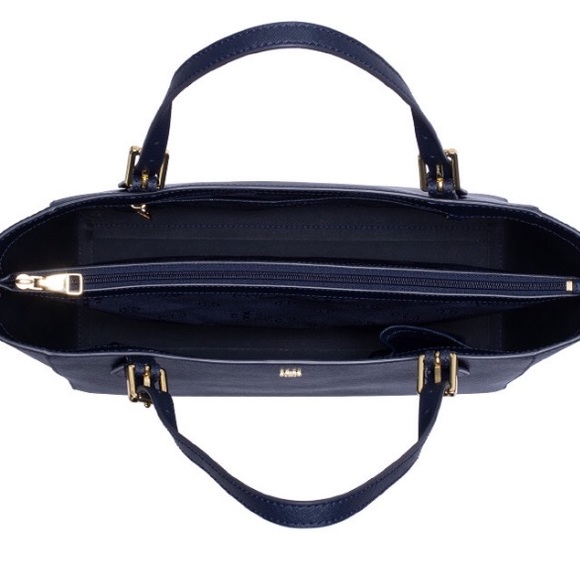 Tory Burch Emerson place Buckle Tote Royal Navy - Picture 5 of 8